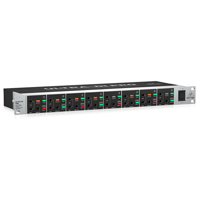 BEHRINGER DI800 V2 Professional Mains/Phantom Powered 8-Channel DI-Box